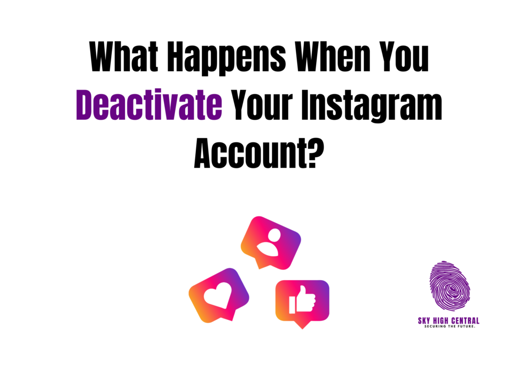 Deactivate Instagram Account