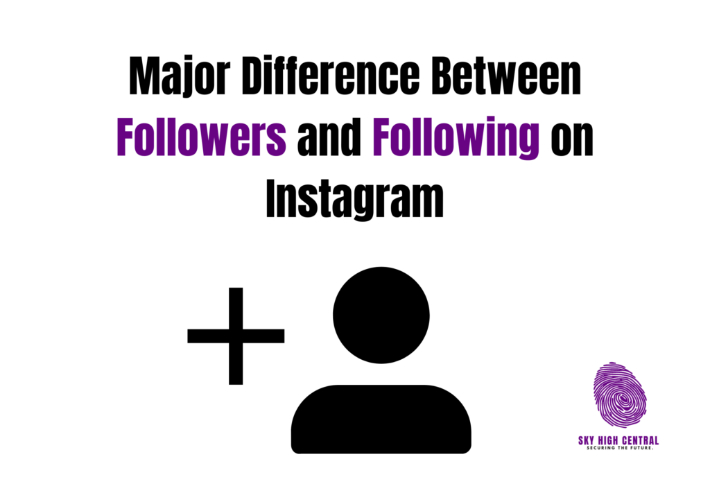 Difference Between Followers and Following on Instagram