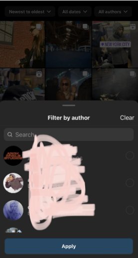 How to Use Filter by Author