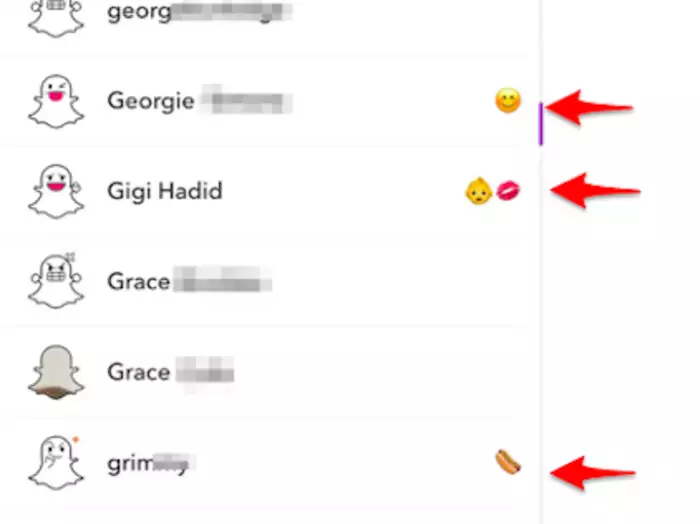 friend emoji snapchat